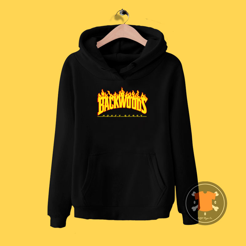 Find Outfit Backwoods Honey Berry Flame Hoodie Custom Design by ...