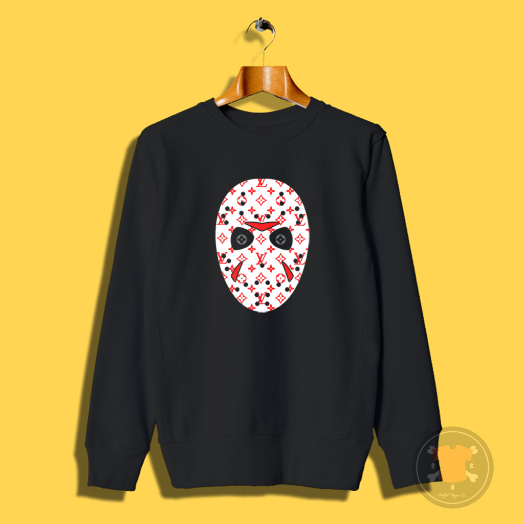 Jason Voorhees Mask Lv Monogram 90s T Shirt Style 