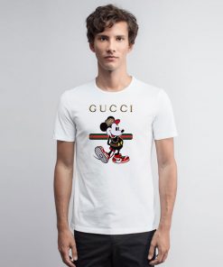 Mickey Mouse Gucci Stripe T Shirt