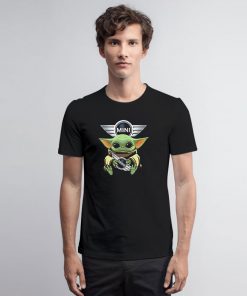 Star Wars Yoda Hugs Mini Cooper Car Logo 2020 T Shirt