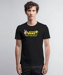 Vans Spongebob Squarepants Collaboration Yellow T Shirt