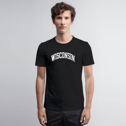 Vintage Wisconsin University College T Shirt