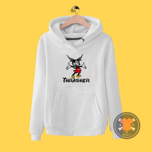 Thrasher Goat Mickey Mouse Hoodie