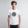 Keith Moon Spiral Optical Illusion T Shirt