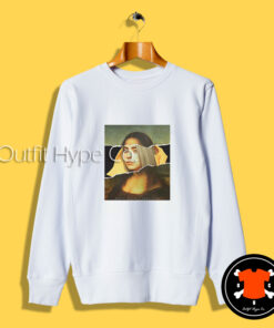 Billie Eilish x Monalisa Parody Sweatshirt