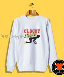 Nice Cloggy Style Sweatshirt