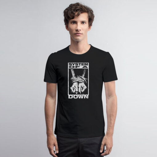 System Of A Down Tied Hands T Shirt