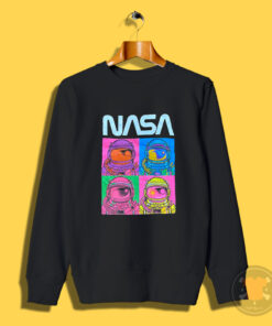NASA Astronauts Colorful Sweatshirt
