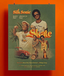 SILK SONIC'S SKATE Poster