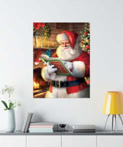 Santa Clause List Of Gift Poster 1