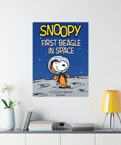 Snoopy Firt Beagle In Space Poster 1