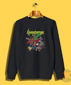 Goosebumps Mens Horror Mask Sweatshirt