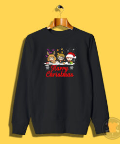 Harry Potter Happy Christmas Cartoon Sweatshirt