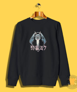 Hatsune Miku Anime Demon Mask Sweatshirt