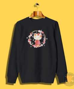 Hello Kitty Kimono Sanrio Sweatshirt