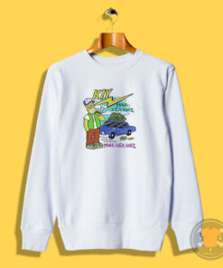 Homer Simpson How The Heck Do You Be Kool Sweatshirt