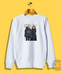 Kanye West And Lorde Photo Sweatshirt