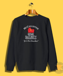 Kevin Mccallister Home Security Home Alone Sweatshirt